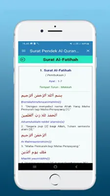 Surat Pendek Al Quran Latin Dan Terjemahan android App screenshot 11